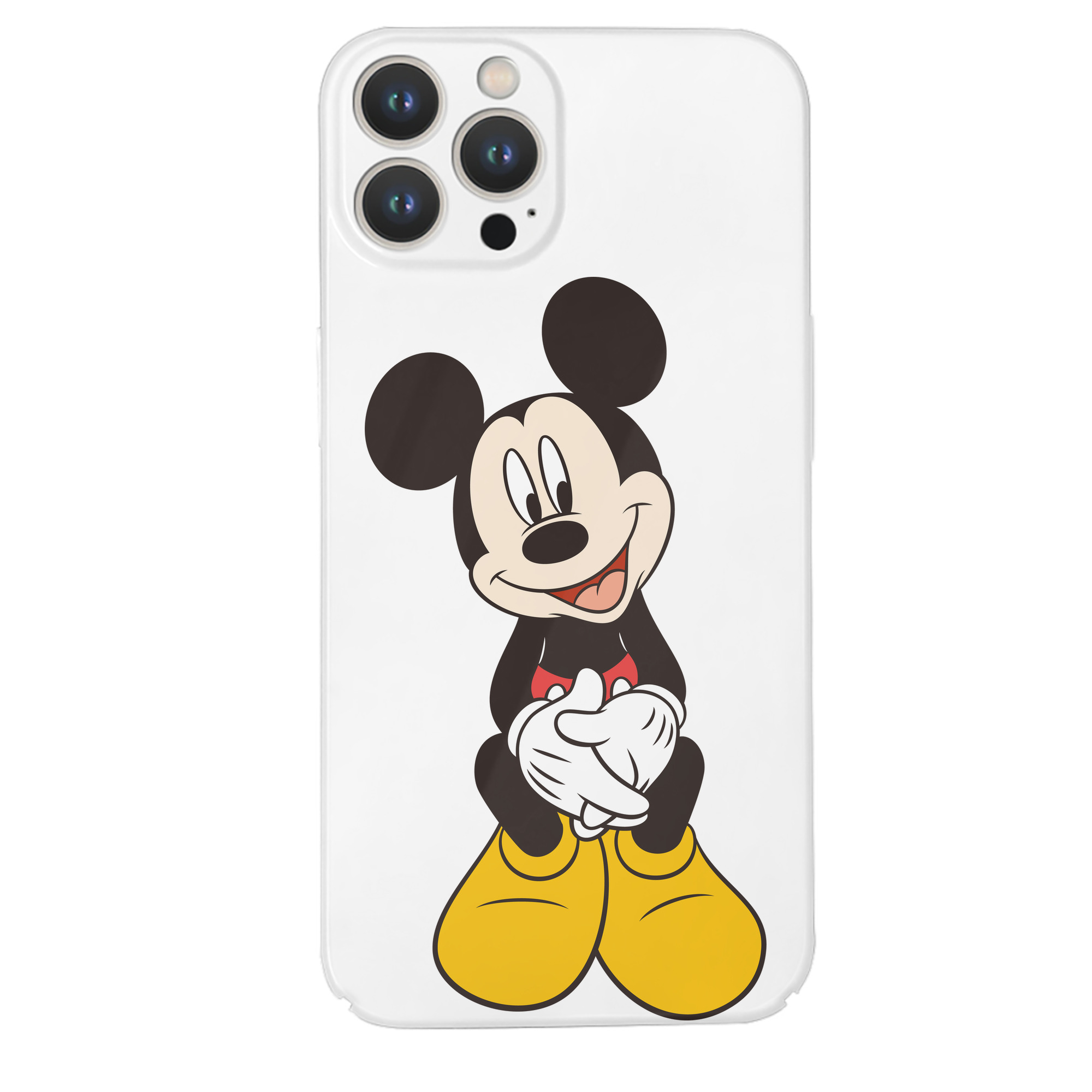 （画像用） ミッキーマウス Mickey Mouse 【iPhone 14シリーズ対応】ハードケース